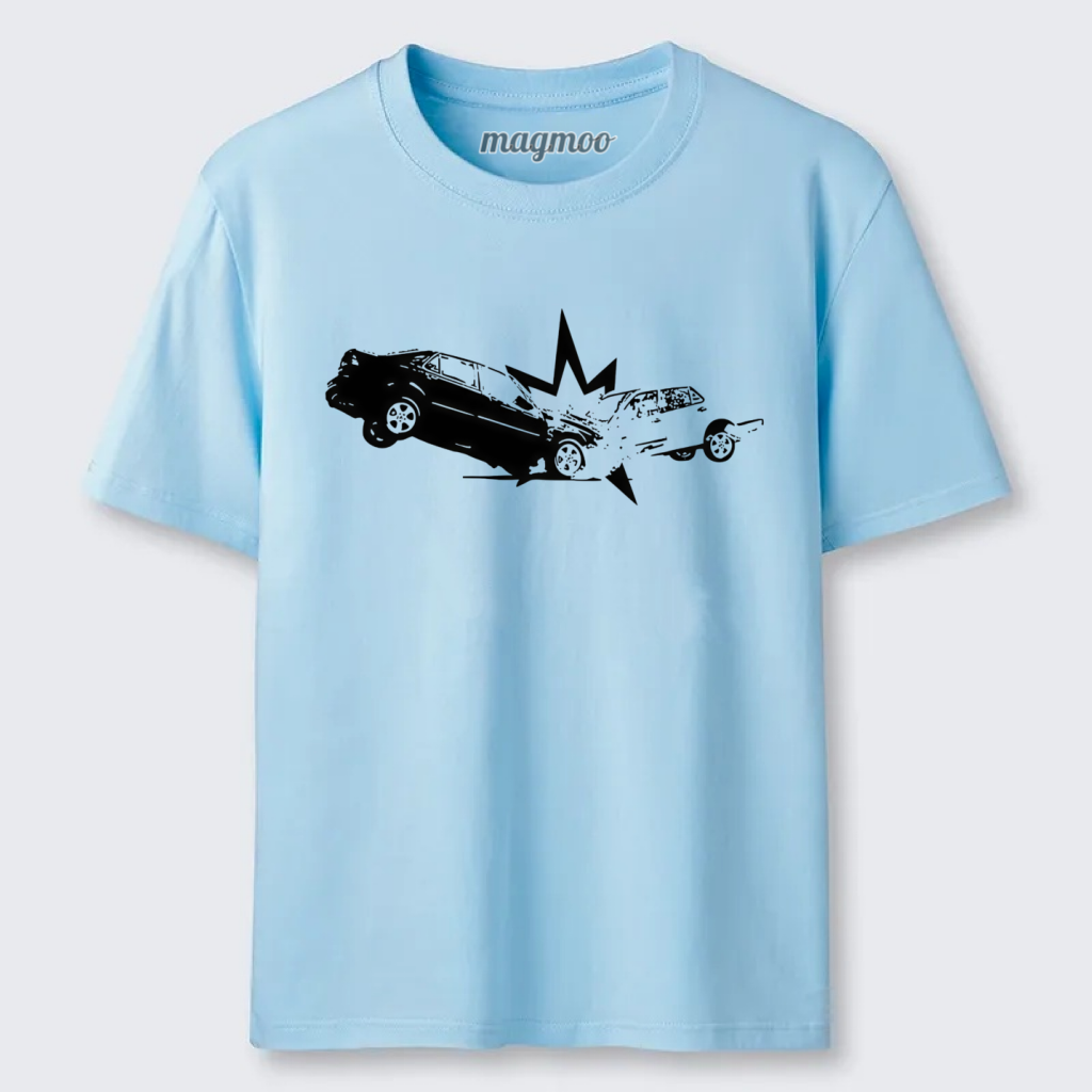 Magmoo Car Crash Street Classic T-shirt