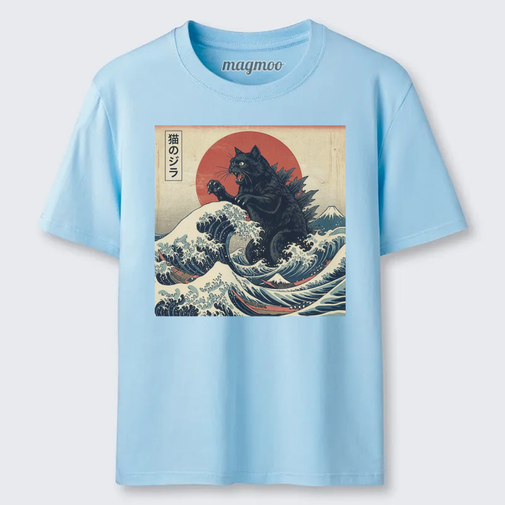 Magmoo Black Kaiju Cat Classic T-shirt