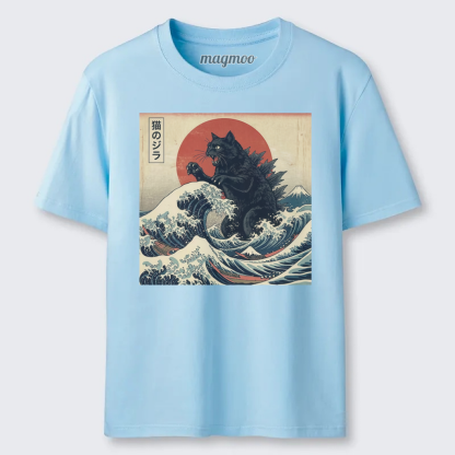 Magmoo Black Kaiju Cat Classic T-shirt