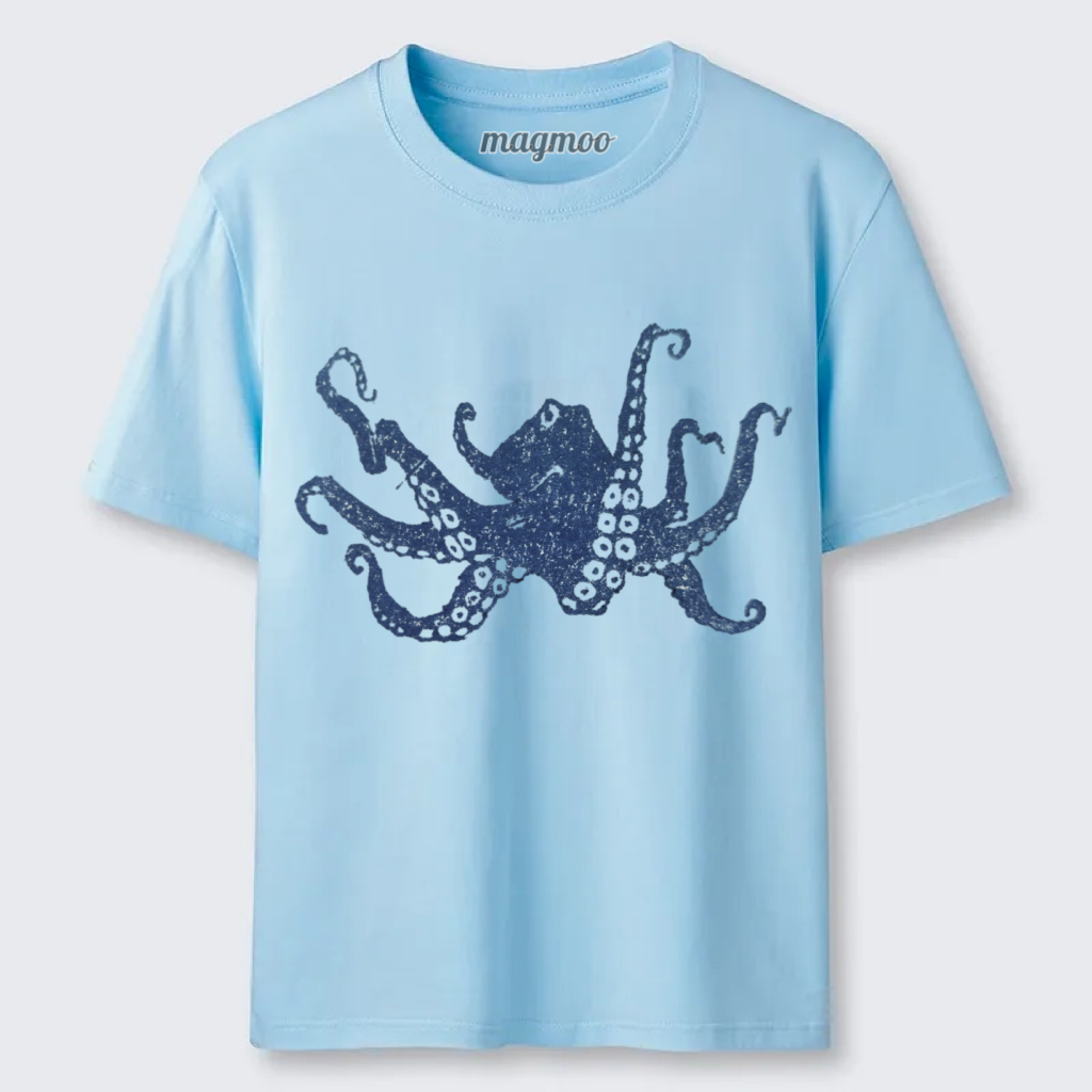 Magmoo Indigo Octopus T-shirt
