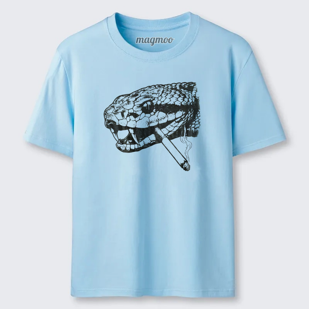 Magmoo Snake Smoke Vintage 90s Classic T-shirt