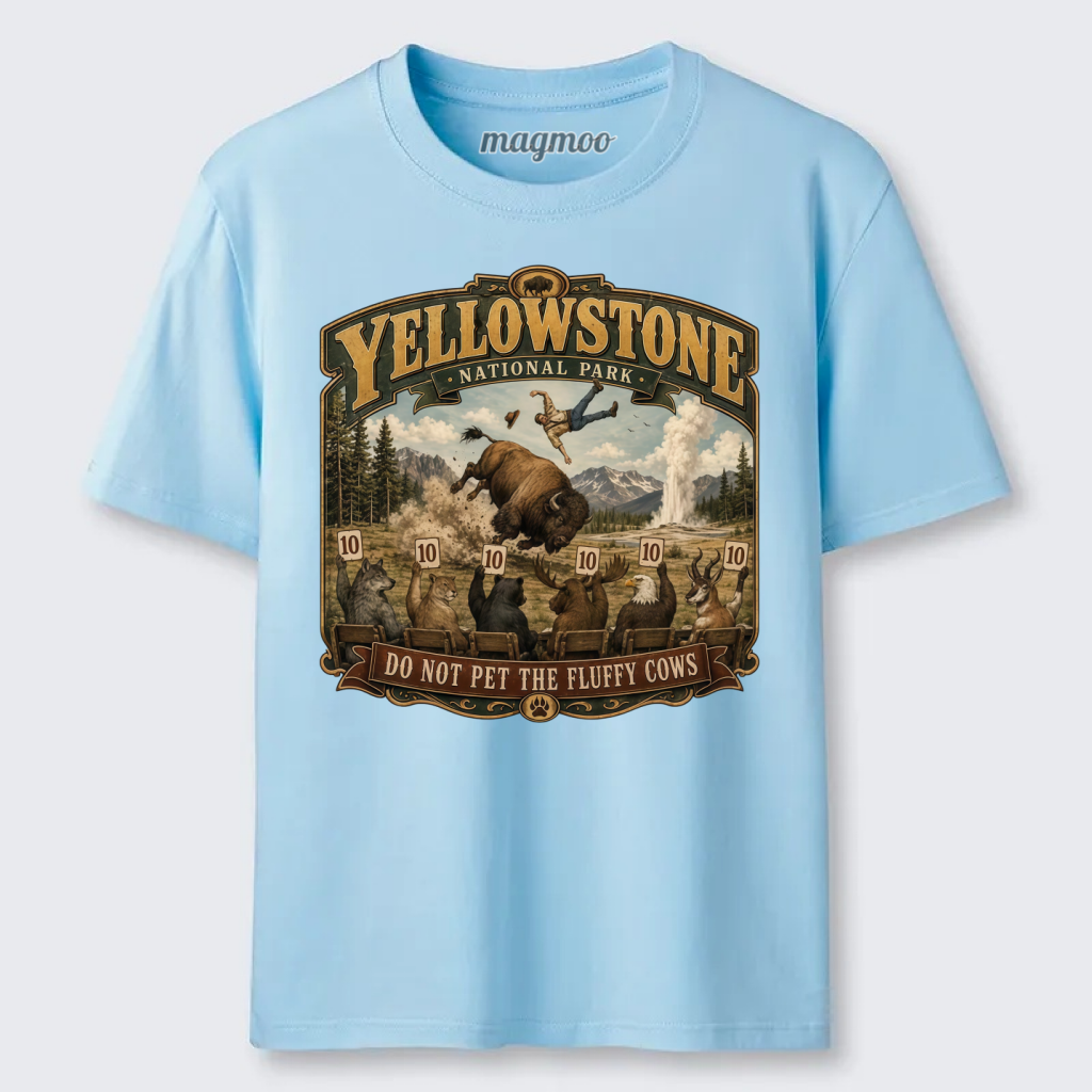 Magmoo Do Not Pet The Fluffy Cows Classic T-shirt