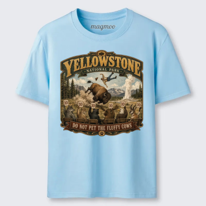 Magmoo Do Not Pet The Fluffy Cows Classic T-shirt