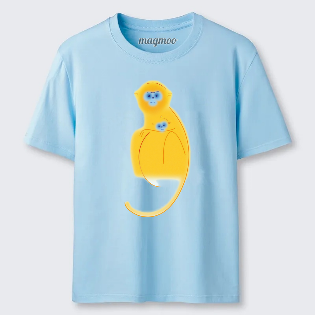 Magmoo Golden Mother Baby Monkey Classic T-shirt