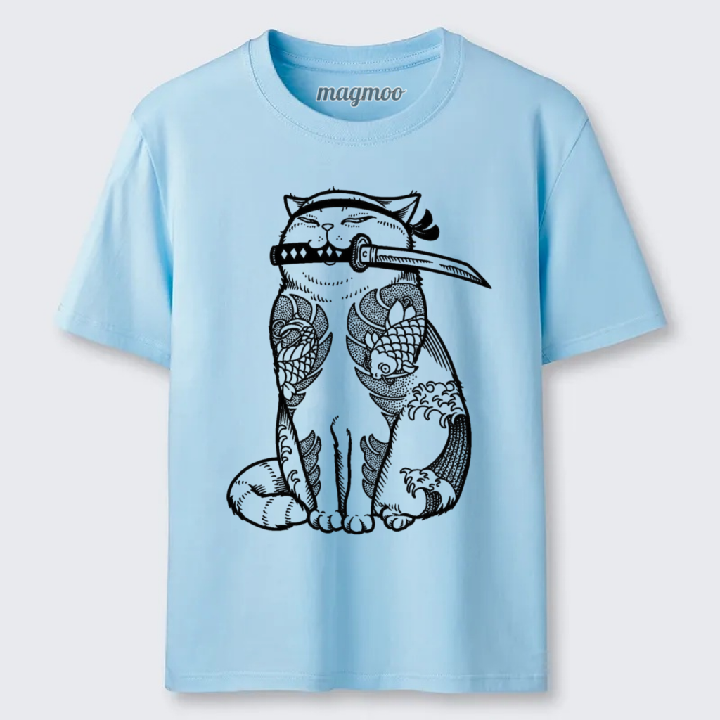 Magmoo Tattoo Cat T-shirt
