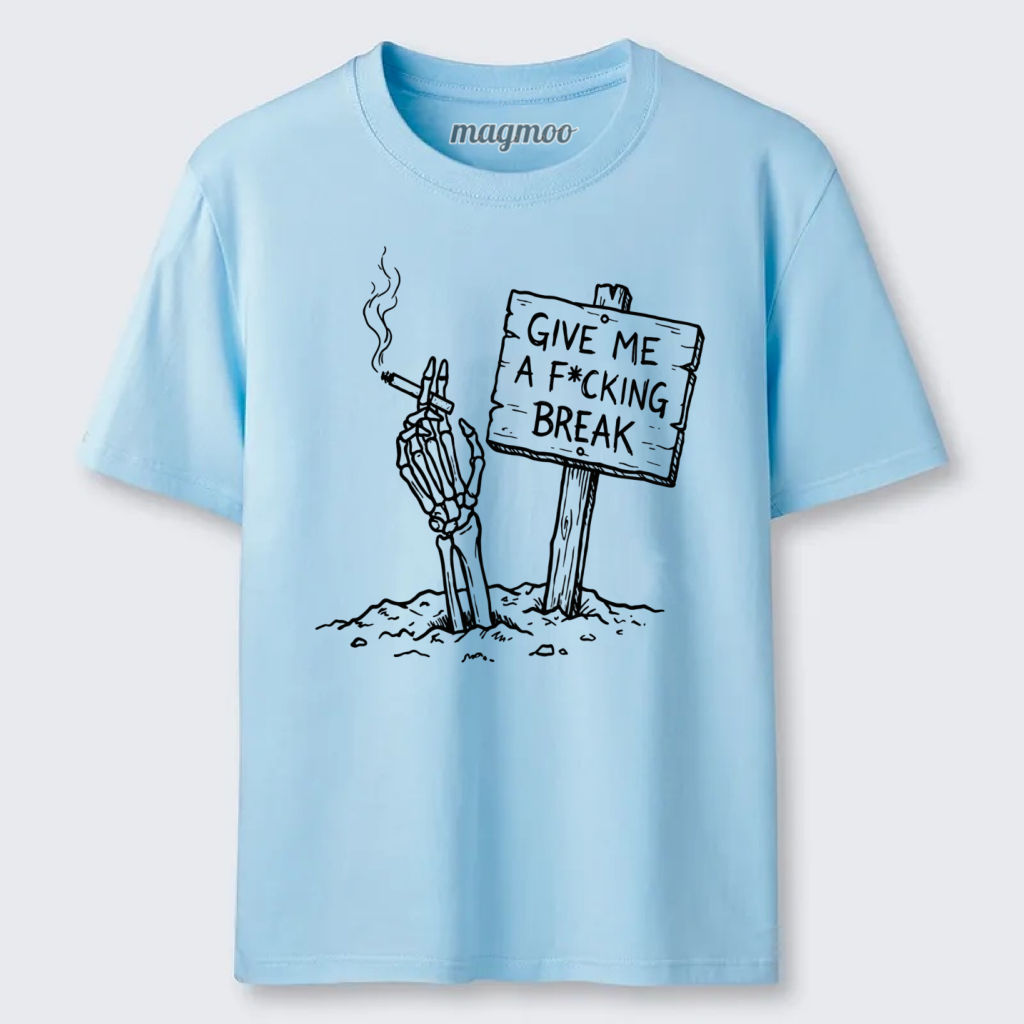 Magmoo Skeleton Stress Mood Classic T-shirt