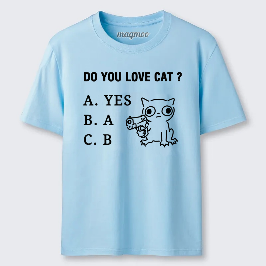 Magmoo Funny Cat Quiz Meme Classic T-shirt