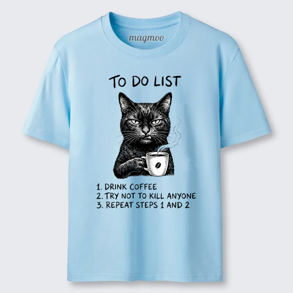 Magmoo Sassy Coffee Cat Classic T-shirt