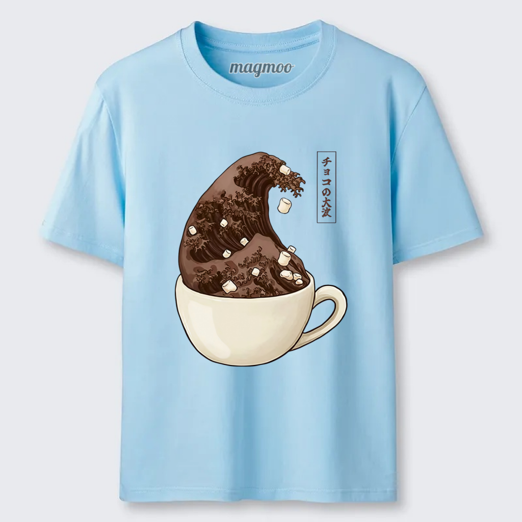 Magmoo Coffee Wave Art Classic T-shirt
