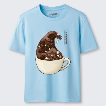 Magmoo Coffee Wave Art Classic T-shirt