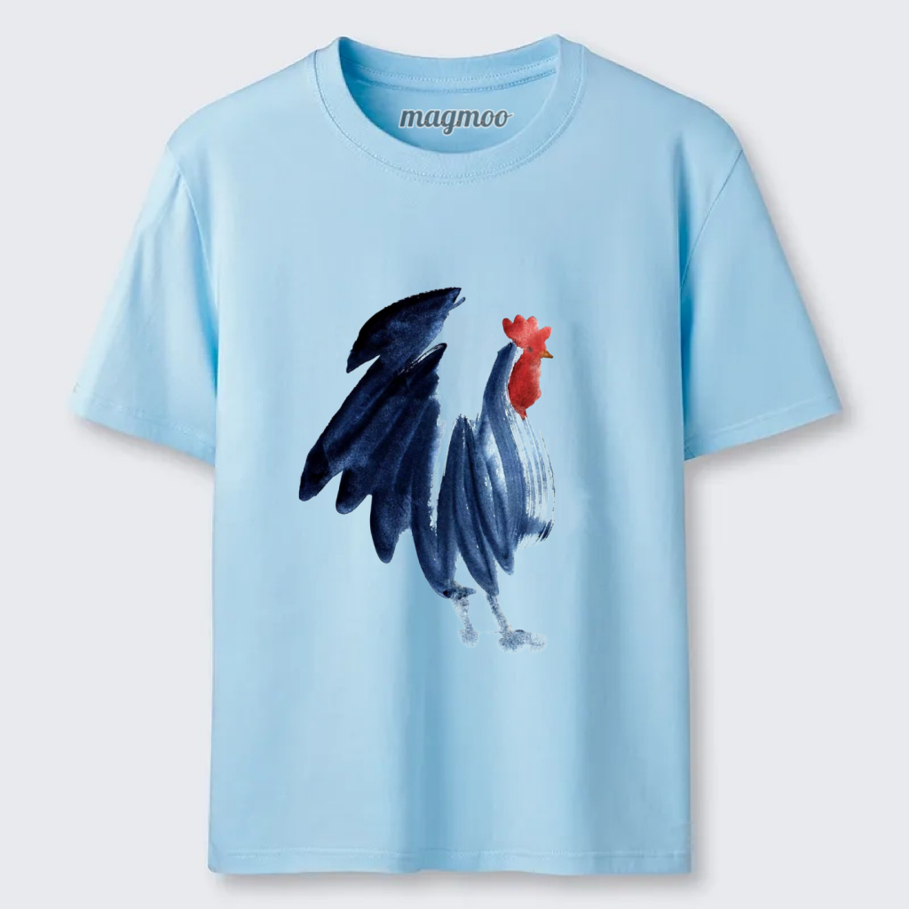 Magmoo Abstract Rooster Art T-shirt