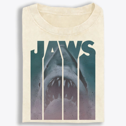 JAWS Retro Washed T-Shirt