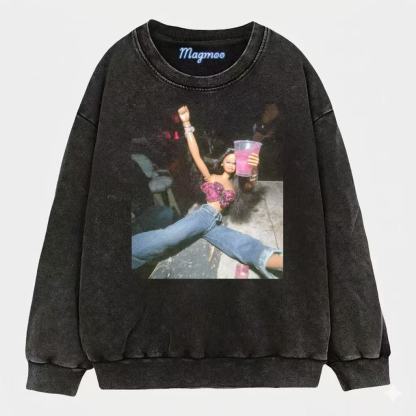Funny Doll Face Girl Meme Shirt