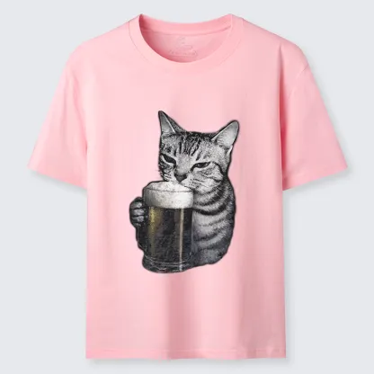 Magmoo Cheers With The Cat Classic T-Shirt