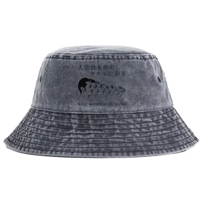 Magmoo Return To Frog Washed Bucket Hat