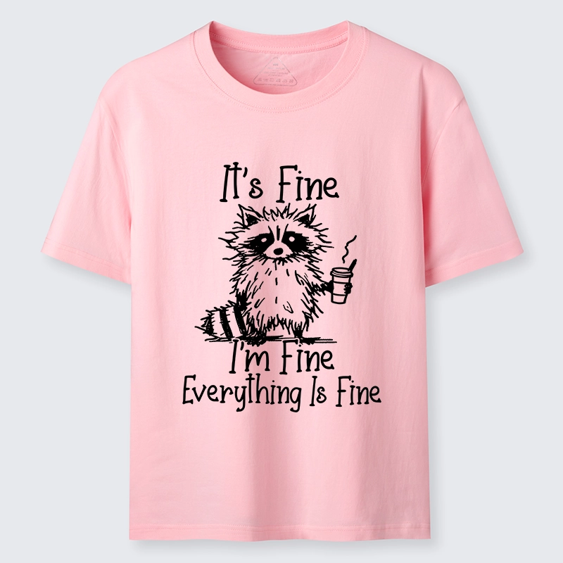 Magmoo Raccoon Fine Meme Classic T-Shirt