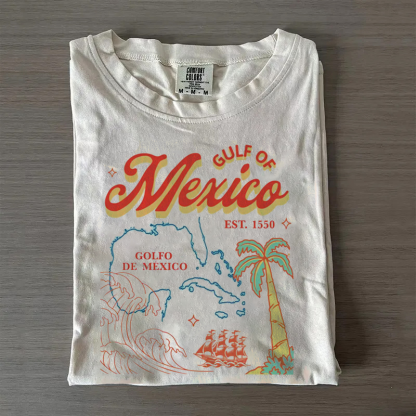 Comfort Colors Gulf of Mexico T-shirt-Magmoo
