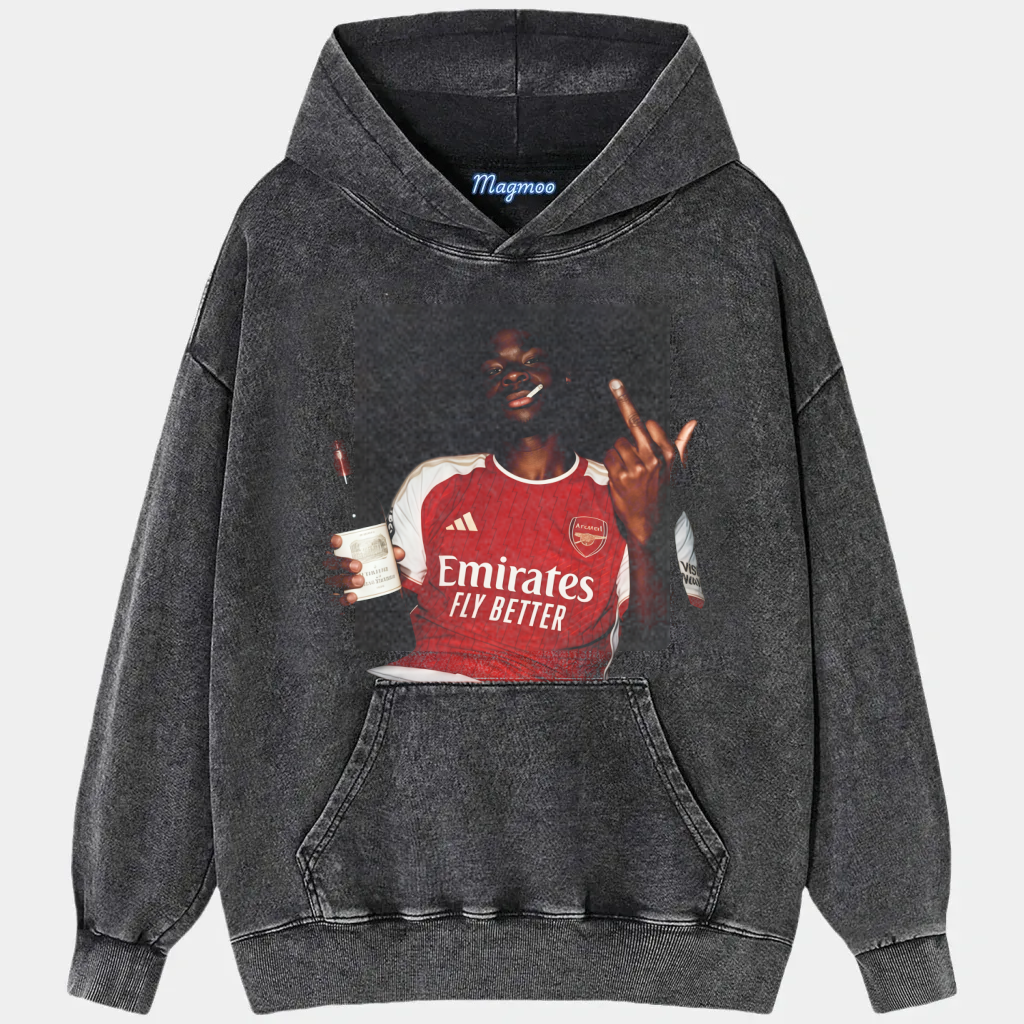 Washed Football Spirit Shirt