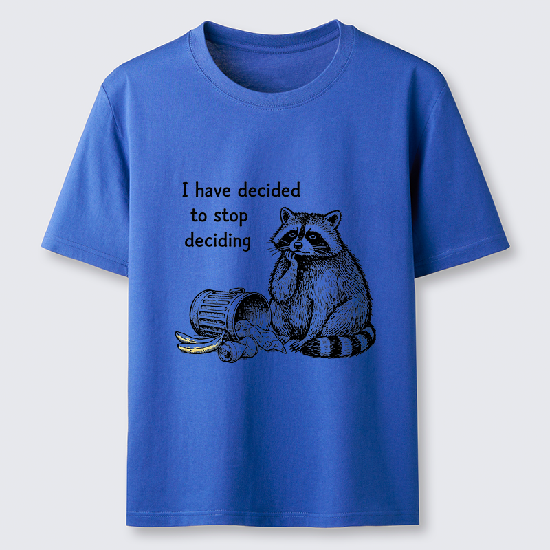 Magmoo Raccoon Stops Making Choices Classic T-Shirt