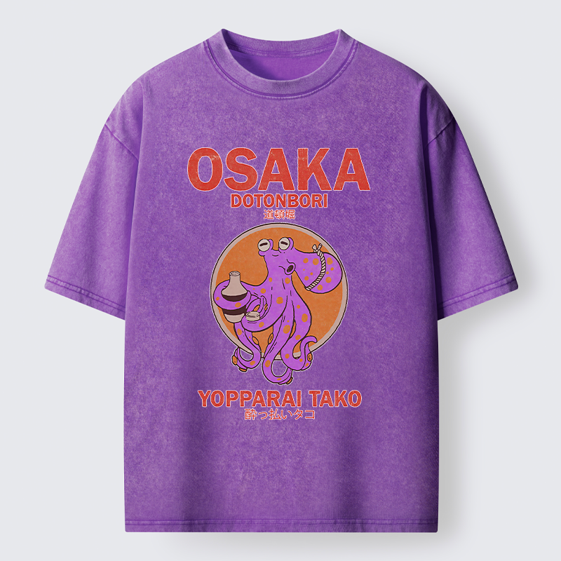 Magmoo Osaka Tako Washed T-Shirt