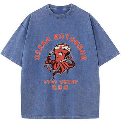 Magmoo Osaka Dotonbori Washed T-Shirt