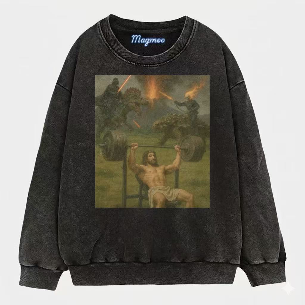 Vintage Gym Jesus T-shirt