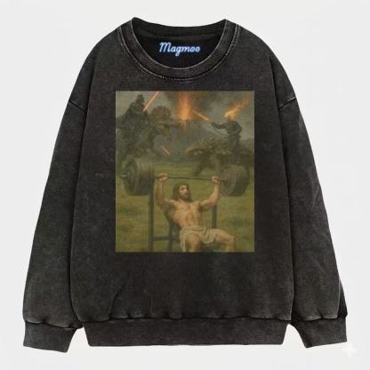 Vintage Gym Jesus T-shirt