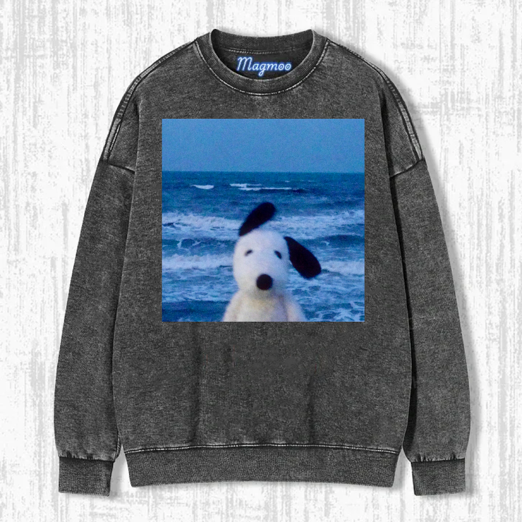 Dog Calm & Ocean T-Shirt