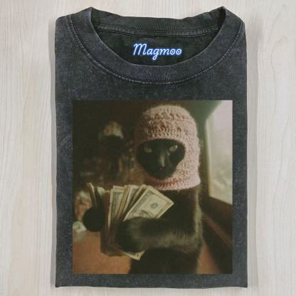 90s Cash Cat Meme Shirt