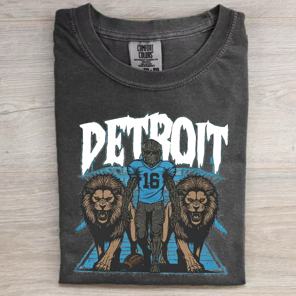 Detroit Football T-shirt
