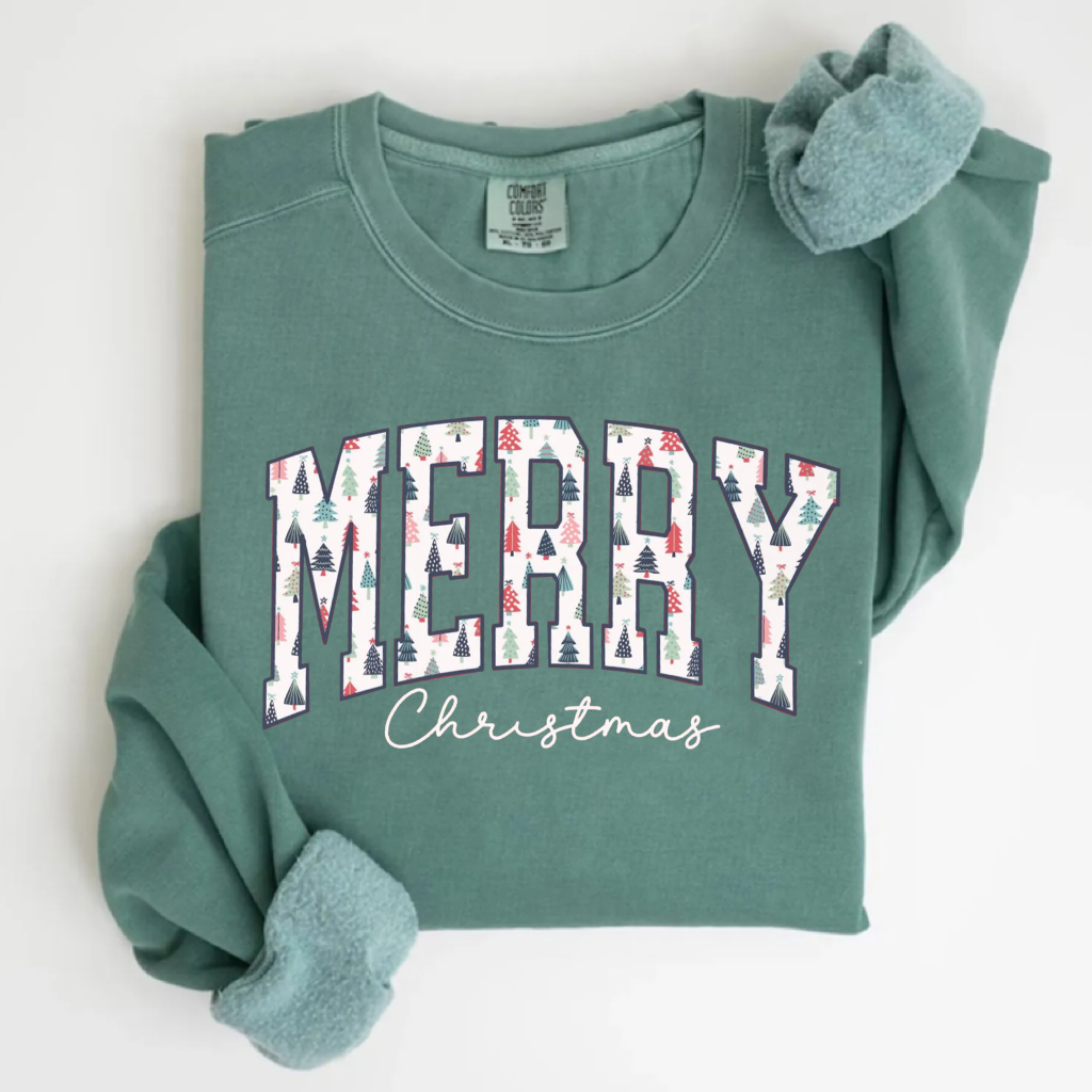 Comfort Colors Merry Christmas T-shirt