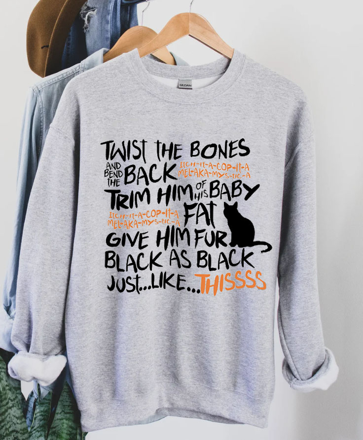 Halloween Witch  Sweatshirt-Magmoo