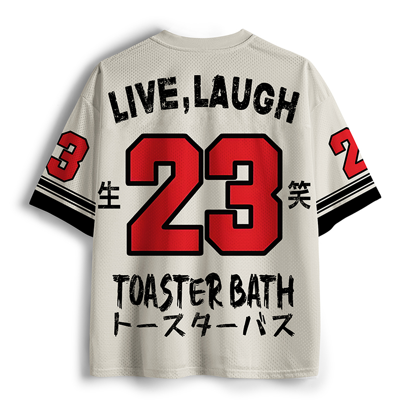 Magmoo Funny Electric Shock Skeleton Mesh Jersey-Magmoo