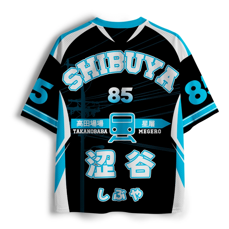 Magmoo Japan Shibuya Station Mesh Jersey-Magmoo