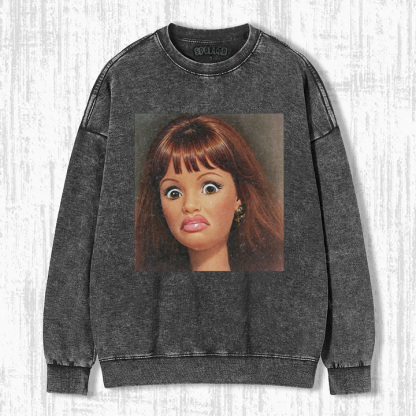 BARBIE EMOJI MEME ICON SWEATSHIRTS & HOODIES-Magmoo