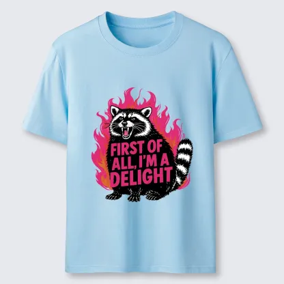 Magmoo Angry Raccoon Funny Classic T-Shirt