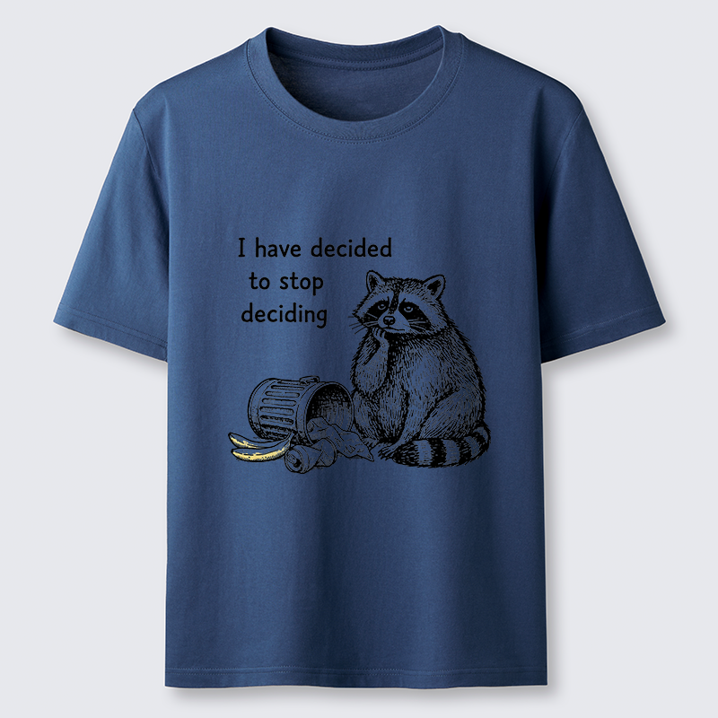 Magmoo Raccoon Stops Making Choices Classic T-Shirt