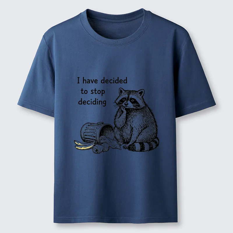 Magmoo Raccoon Stops Making Choices Classic T-Shirt