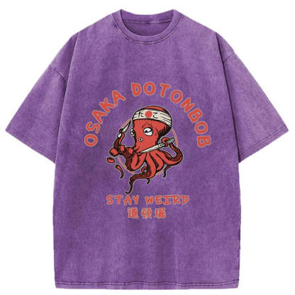 Magmoo Osaka Dotonbori Washed T-Shirt