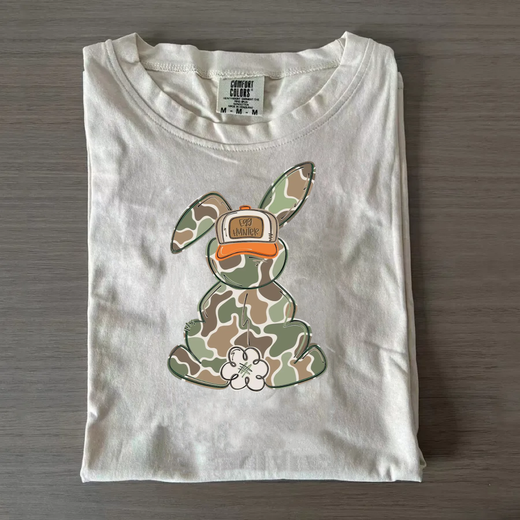 Egg Hunter Camo Easter T-shirt