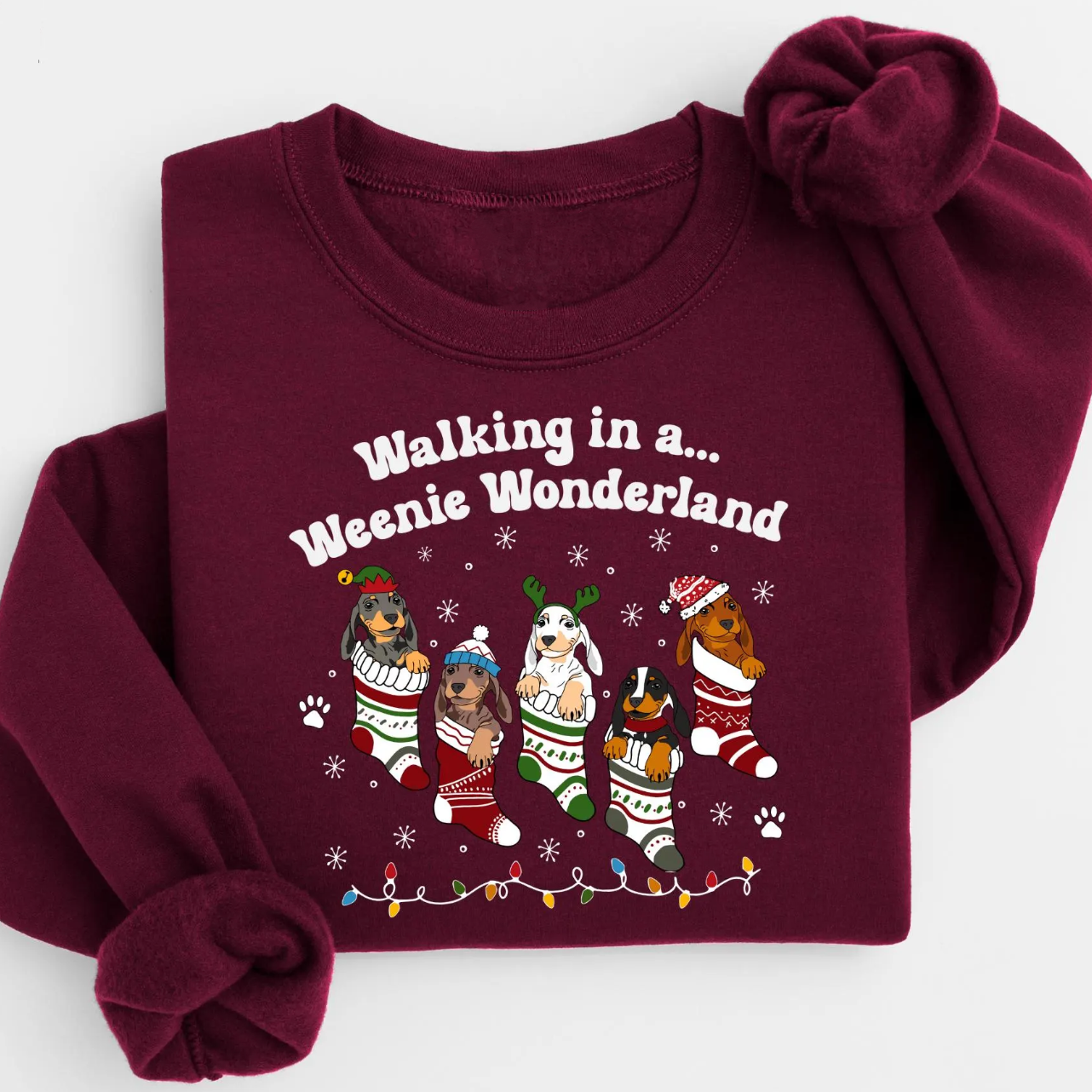 Dachshund Christmas Sweatshirt