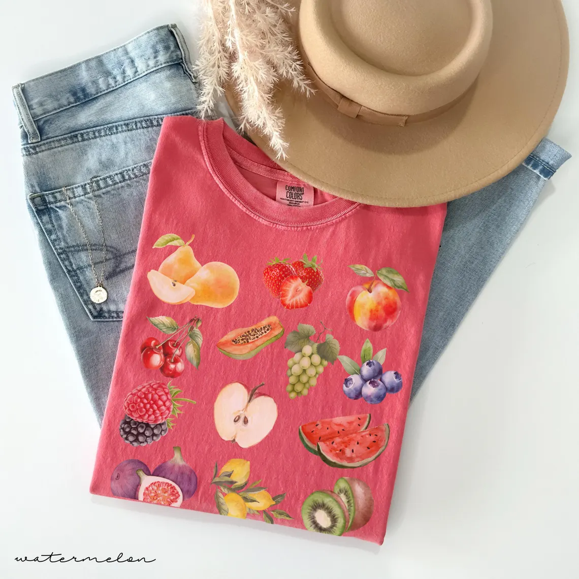 Comfort Colors Tropical Fruit T-Shirt