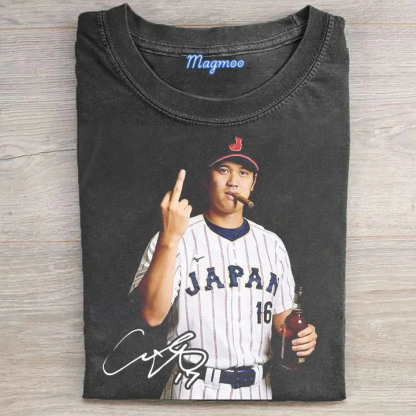 Vintage Baseball Attitude Shirt