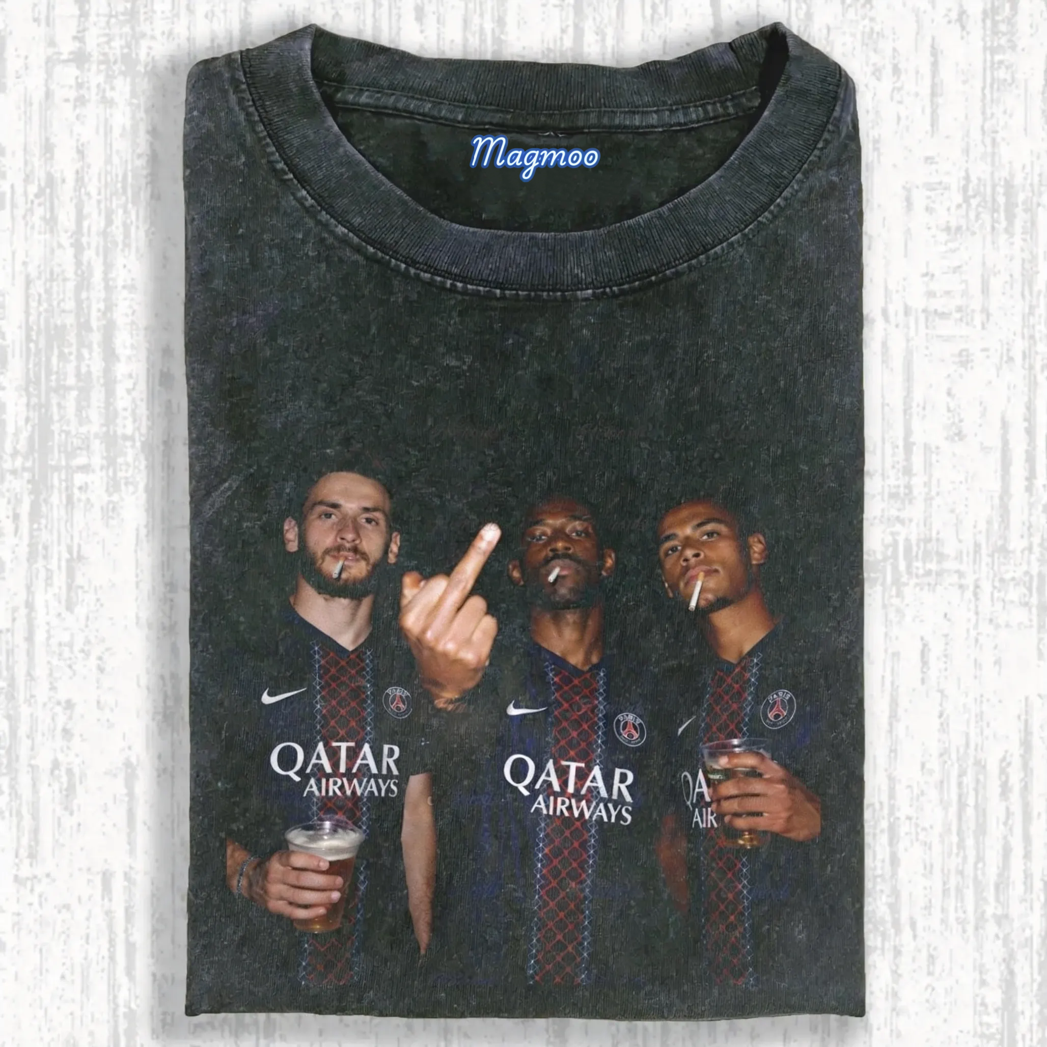 Washed Football Spirit Shirt