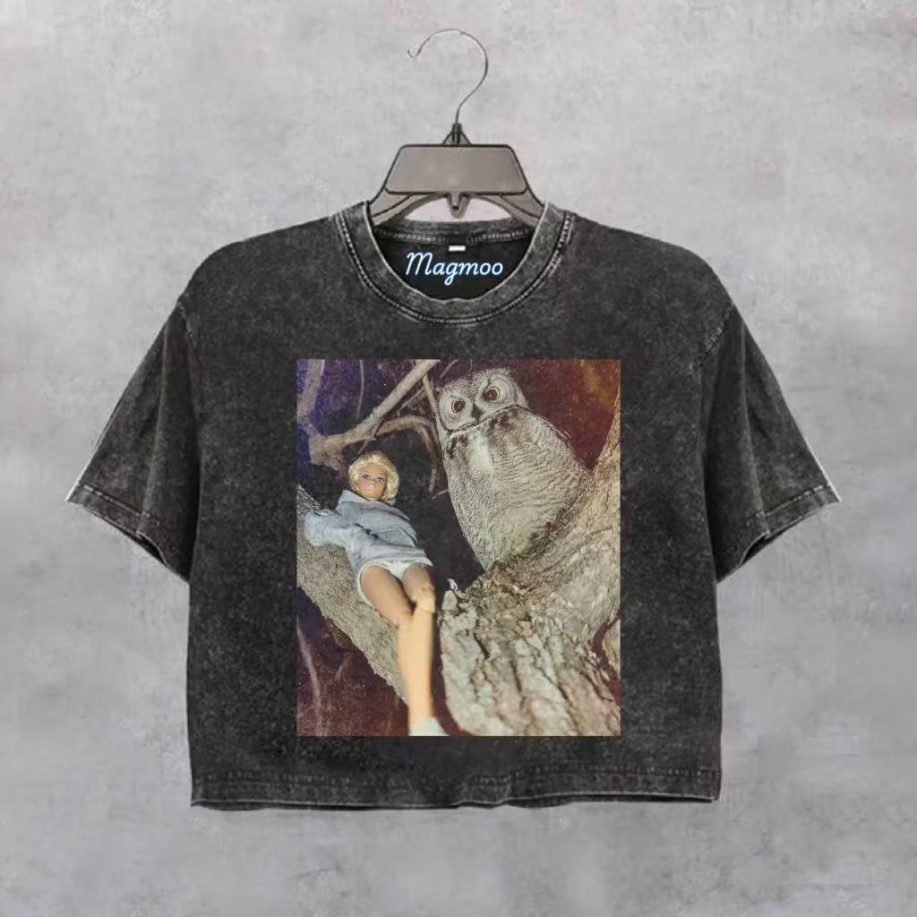 Funny Doll Face Girl Meme Shirt