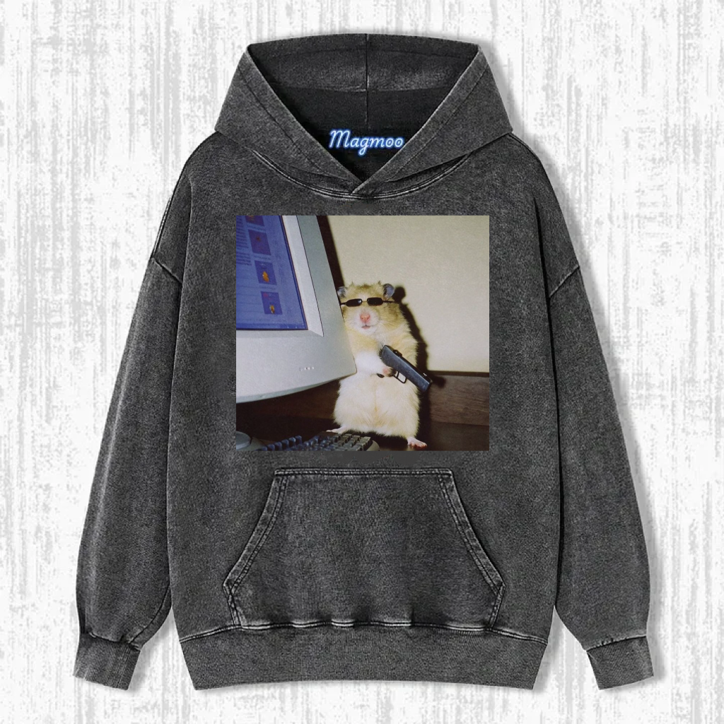 WACKY HAMSTER T-SHIRT-Magmoo