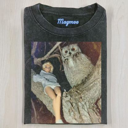Funny Doll Face Girl Meme Shirt
