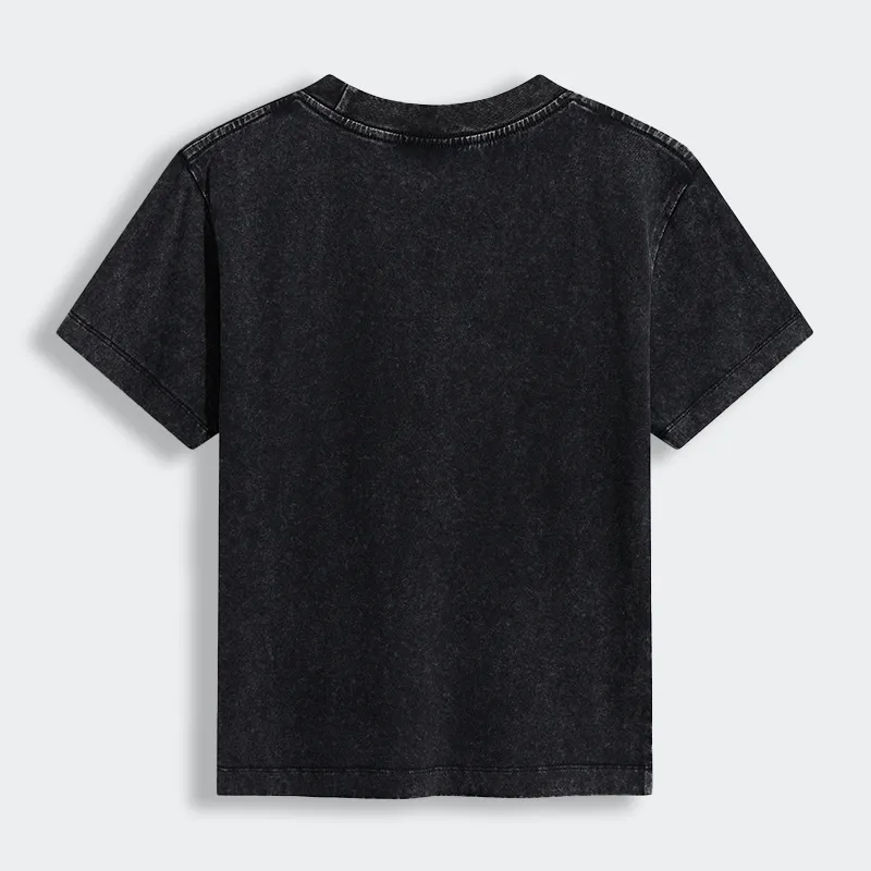 Magmoo Funny Forg Japan Women's Washed T-shirt