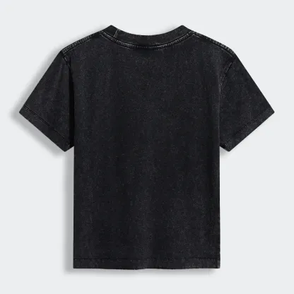 Magmoo Funny Forg Japan Women's Washed T-shirt