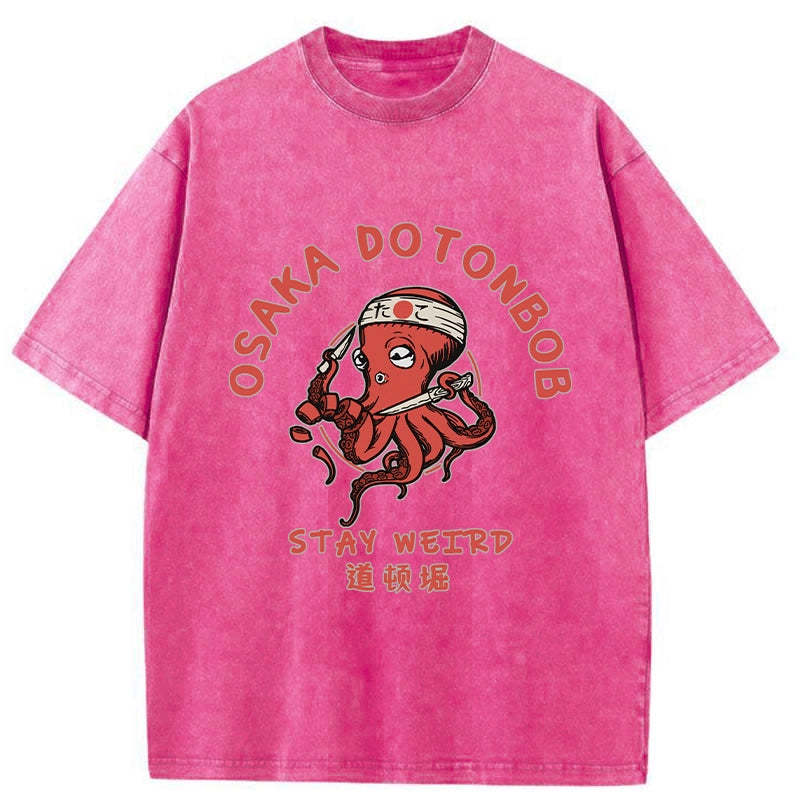 Magmoo Osaka Dotonbori Washed T-Shirt
